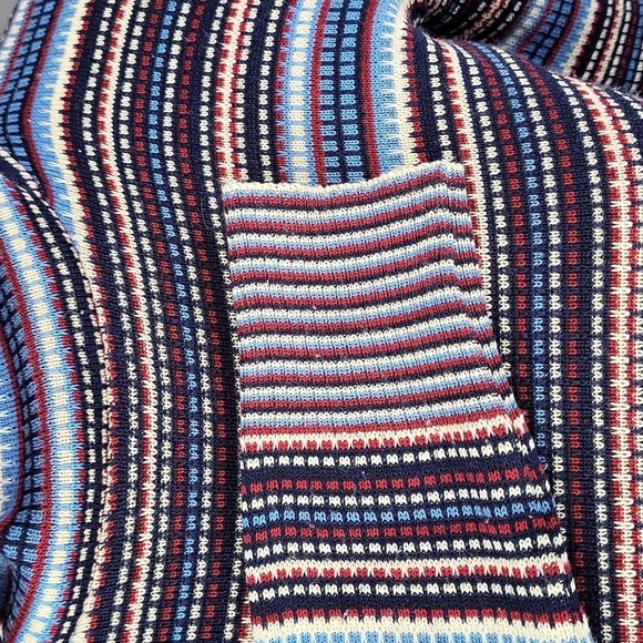 Vintage Striped Cowl Style Turtleneck - Picture 5 of 10